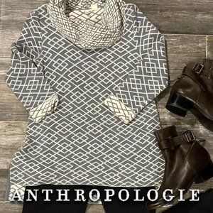 Anthropologie Moth Galena Alpaca Blend Cowl Neck Sweater Size XS